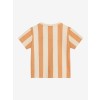 Gestreepte t-shirt - T-shirt big stripe sandstone 